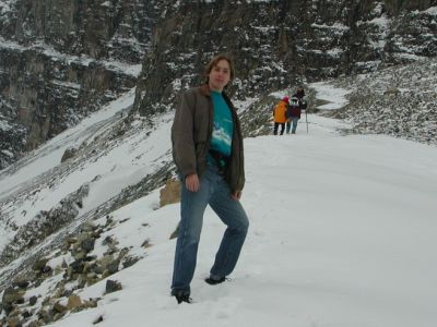 Me in the snow