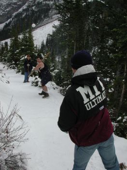 Pitching a snowball