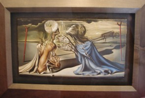 Dali painting: reaching