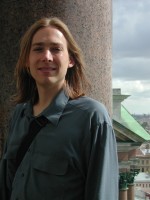 Bryan at the St. Isaac's Cathedral dome