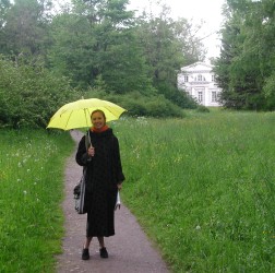 In the park at Elagin and Stone Islands