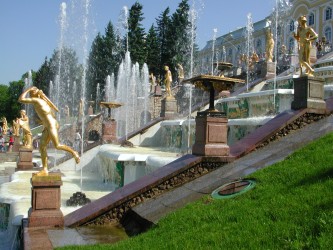 Grand Cascade from the side