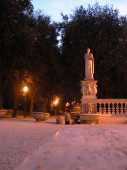 in Villa Borghese