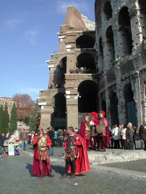 at the Colosseum
