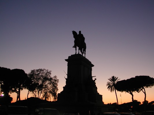 Gianicolo at dusk