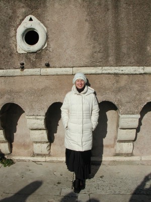 at the top of Sant'Angelo