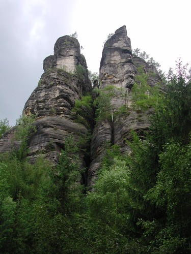 Cliffs from below