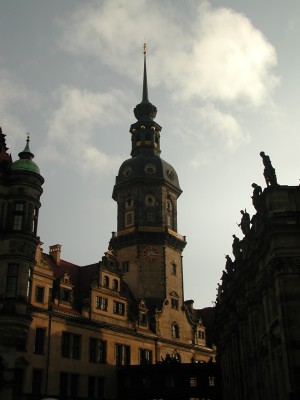 Clock tower in the old city